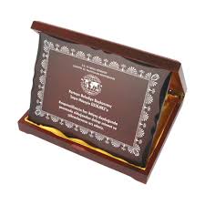 Ahşap Plaket