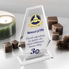 kristal plaket