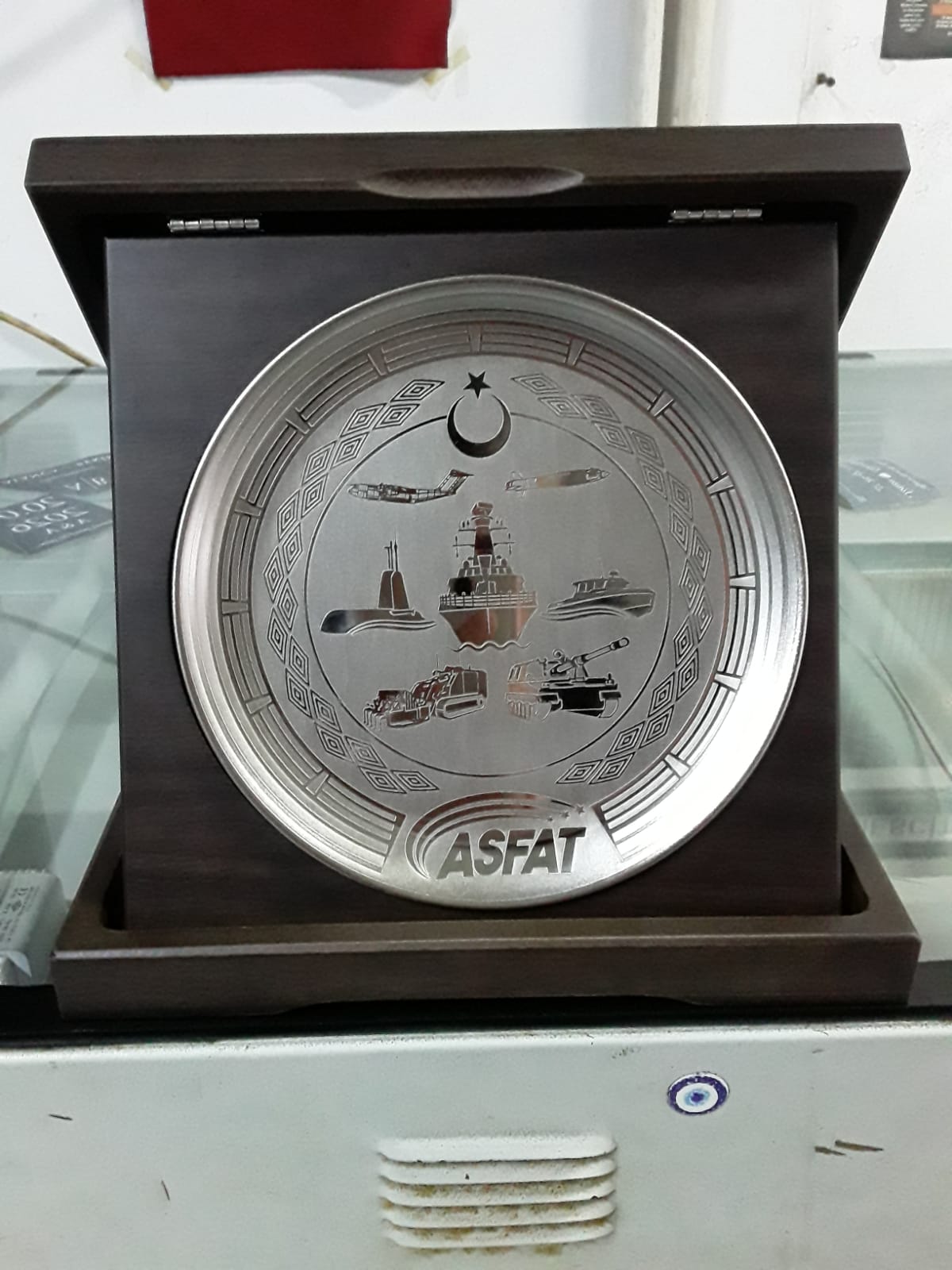 Ahşap Plaket
