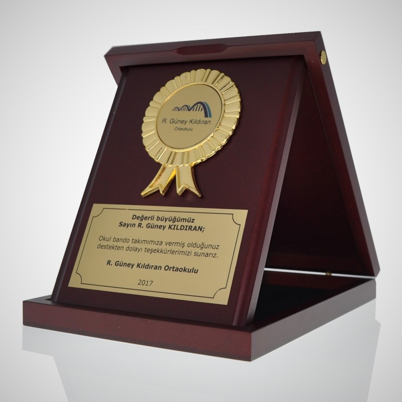Ahşap Plaket