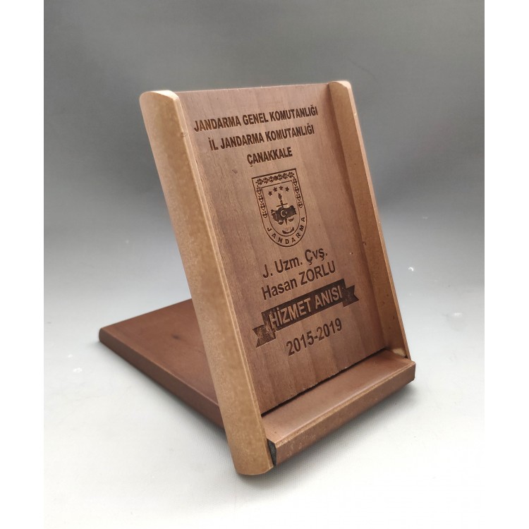 Ahşap Plaket